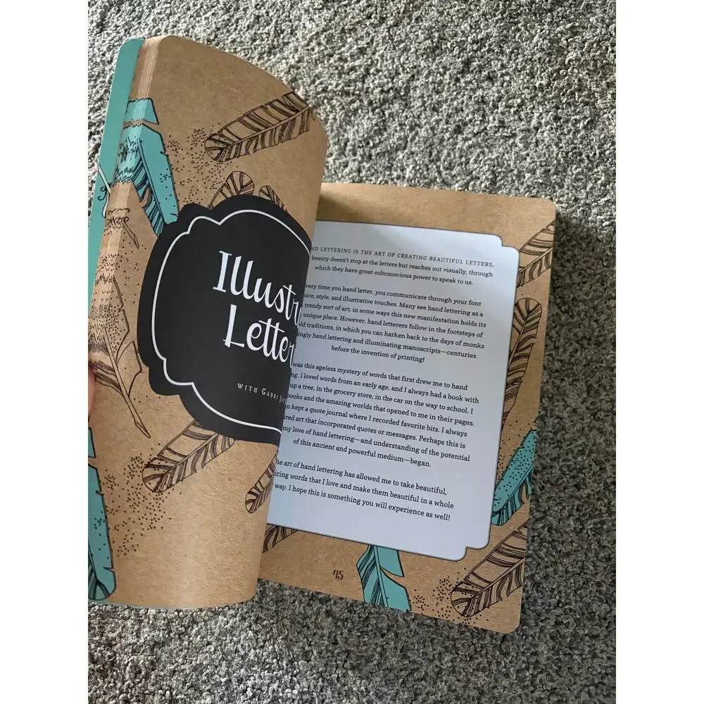Creative lettering book